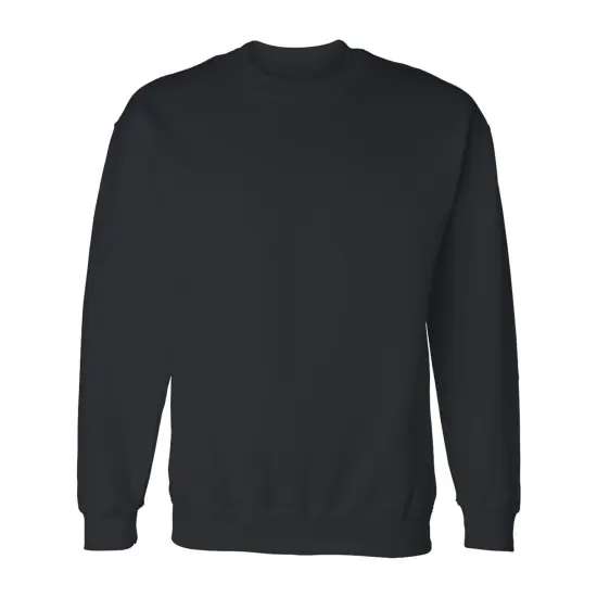 Crewneck Sweatshirt For Men | RADYAN&reg; Black {1}