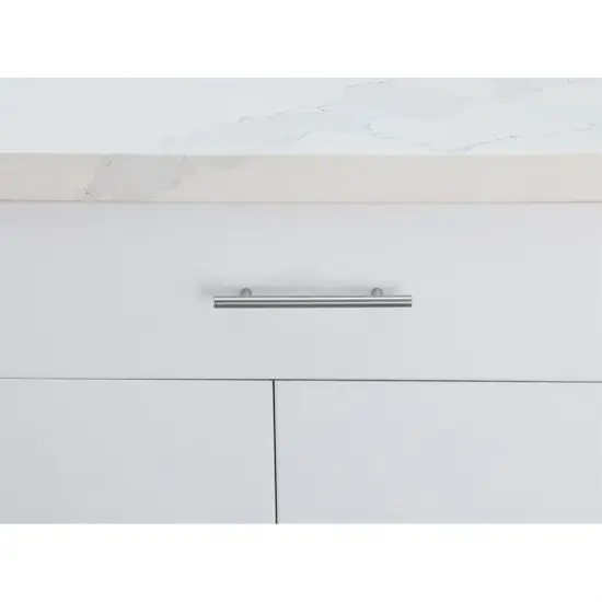 Quinn 5" Center to Center Brushed Nickel Bar Pull Multipack (set of 10) {2}