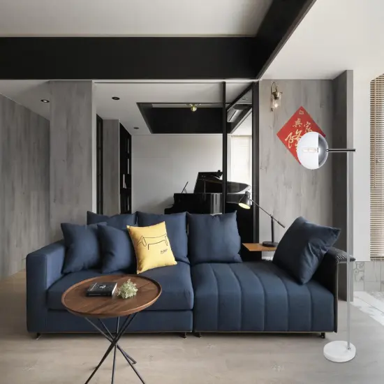 Eclipse 1 Light Chrome Floor Lamp With Clear Glass {2}