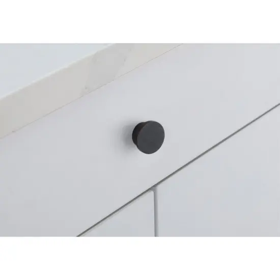 Trovon 1.6" Diameter Oil-rubbed Bronze Oversize Round Knob Multipack (Set of 10) {3}