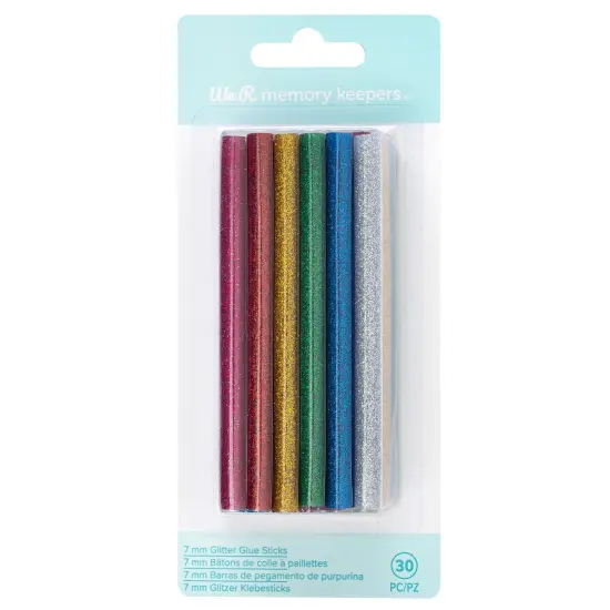 We R Creative Flow Hot Glue Sticks-Glitter {1}