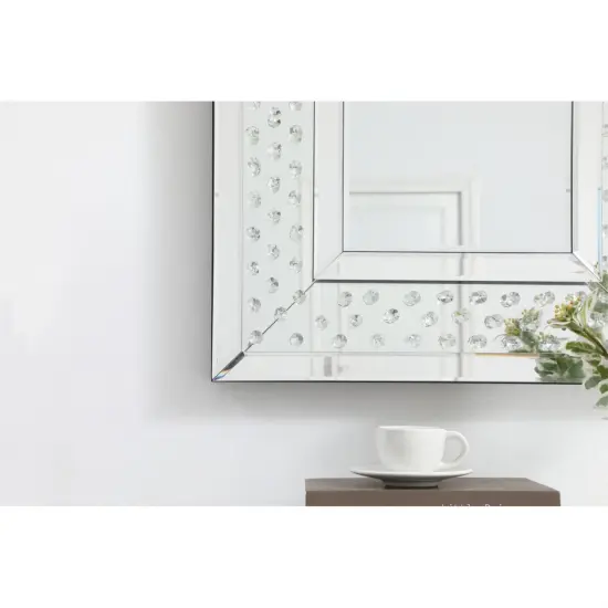 Sparkle collection crystal mirror 20 x 30 inch {4}