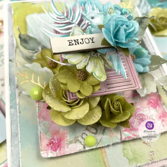 Prima Marketing Ephemera 72/Pkg-Postcards From Paradise Set 1 {5}