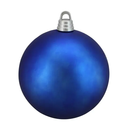 Northlight Shatterproof Commercial Matte Christmas Ball Ornament - 12" (300mm) - Lavish Blue {1}