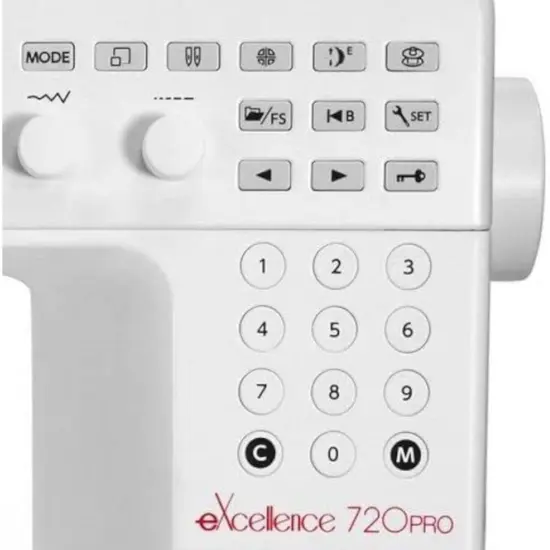 Elna eXcellence 720 PRO Sewing and Quilting Machine {3}