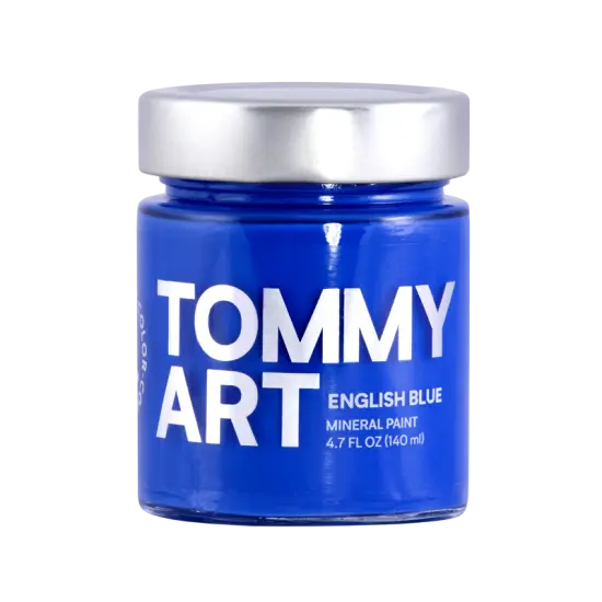 Tommy Art - Color - English Blue Mineral Paint 140ml {1}