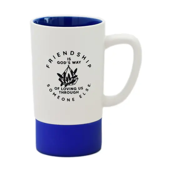 Dexsa Friendship Is God's Designer Mug, Heat Resistant - 16 oz {1}