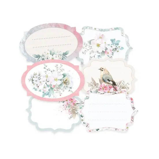 Birdhouse Double-Sided Cardstock Tags 6/Pkg-#04 {3}