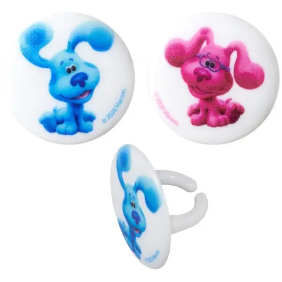 Blue's Clues & You! Blue and Magenta Cupcake Rings, 12ct {2}