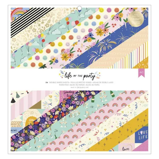 Life Of The Party 12x12 Paper Pad - American Crafts {1}