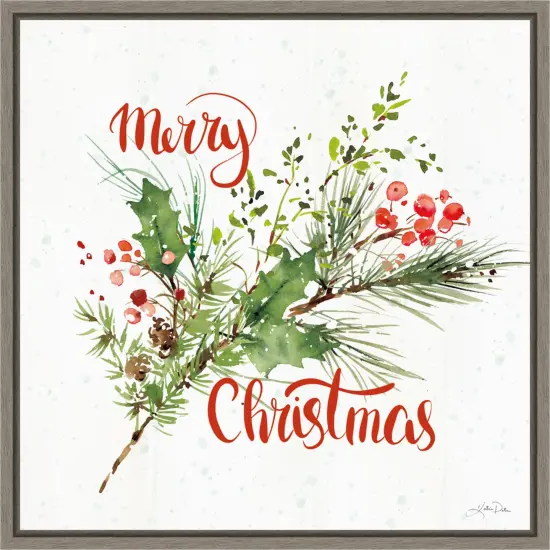 Celebrate the Season IV by Katrina Pete Canvas Art Framed {1}