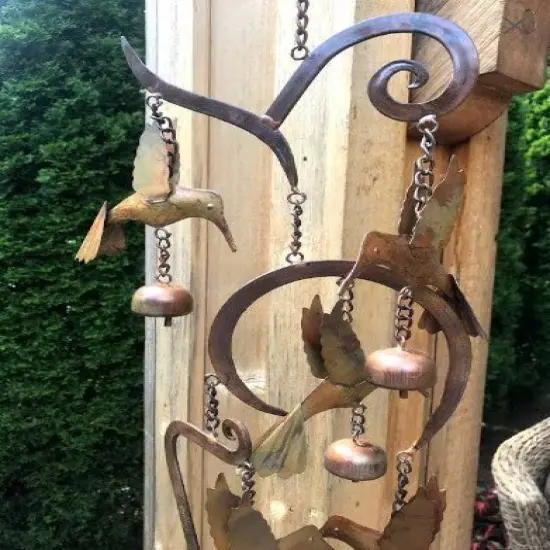 Hummingbird Highland Metal Art {2}