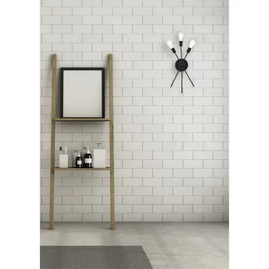 Lucca 11 inch bath sconce in black {2}