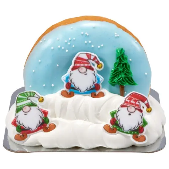 Holiday Gnomes Cupcake Rings, 12ct {6}