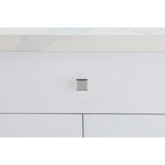 Wilow 1" Brushed Nickel Square Knob Multipack (Set of 10) {2}