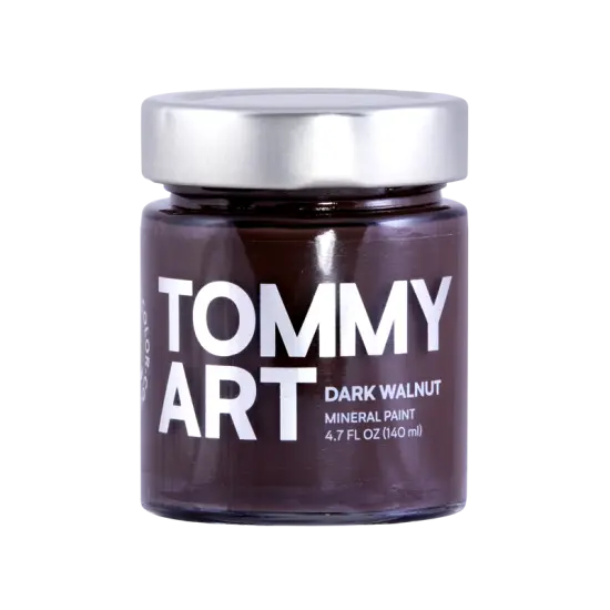Tommy Art - Color - Dark Walnut Mineral Paint 140ml {1}