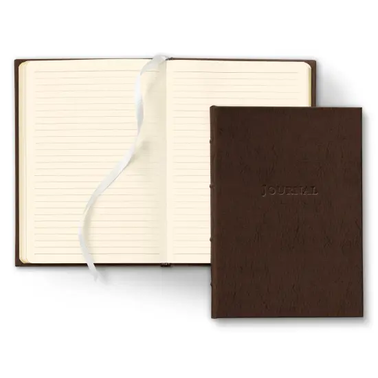 Hardcover Desk Journal by Gallery Leather - 8"x5.5" Freeport Black {4}