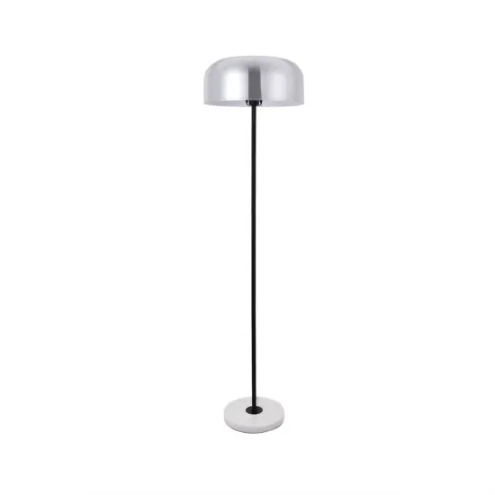 Exemplar 1 light brushed nickel Floor lamp {3}