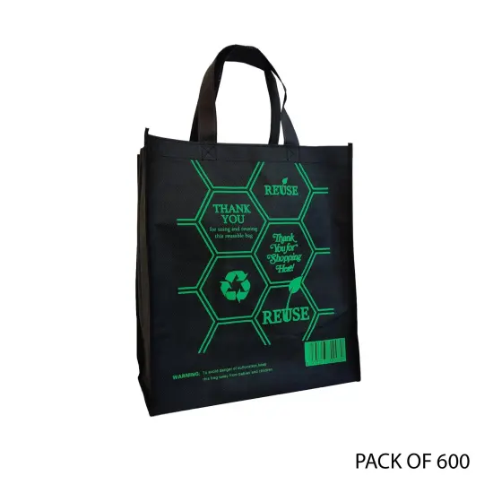 Multi-Pack Non-Woven Tote Bags for Shopping & Groceries | Shopping Experience the Best Non-woven tote bags | Raheev&reg; {1}