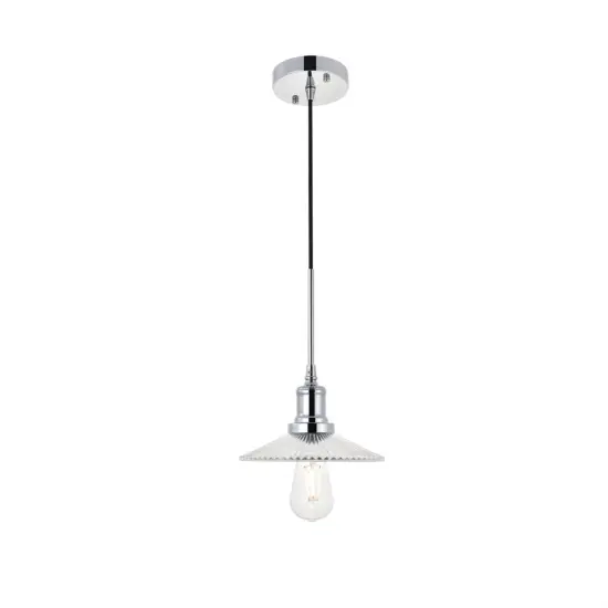 Waltz 1 light chrome Pendant {1}