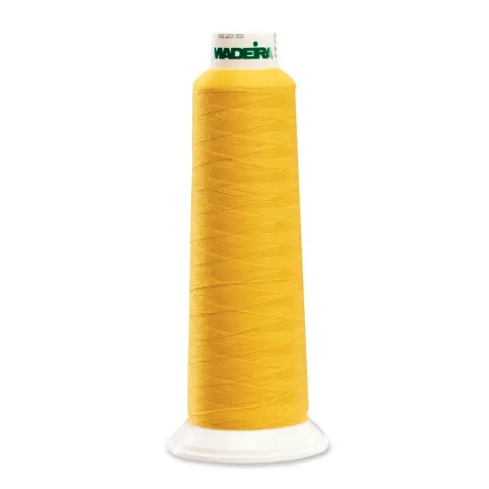 Aerolock Polyester Serger Thread --- 2,000 Yds --- Yellow Color -- Ref. # 9360 by Madeira&reg; {1}