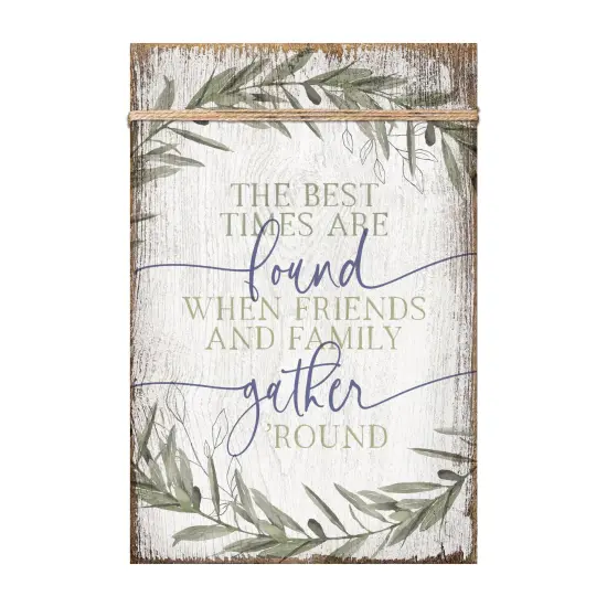 Dexsa The Best Times Wood Plaque with Easel and Wall Hanger 6"x9" {1}