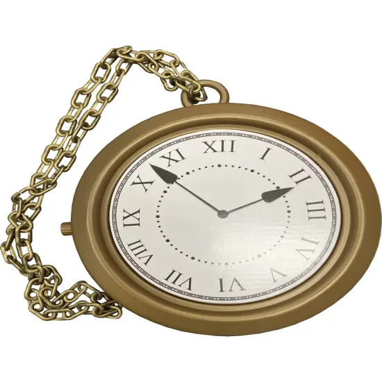 Rapper Clock Necklace Costume Accessory {1}