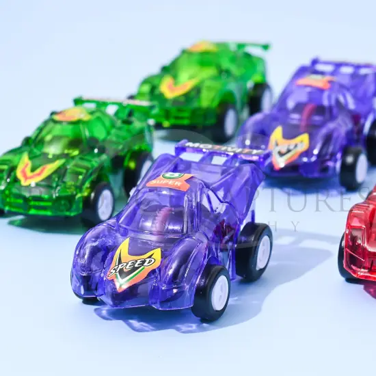 2.5" Party Pack Assorted Pull Back Racing Cars - 24 Pieces {4}