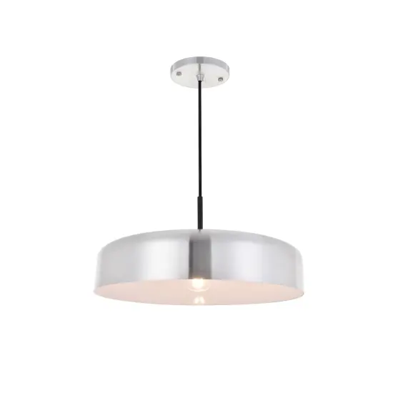 Etude 1 light brushed nickel Pendant {6}