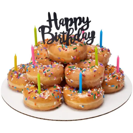 Assorted Colors Smooth Candles, 16pc {2}