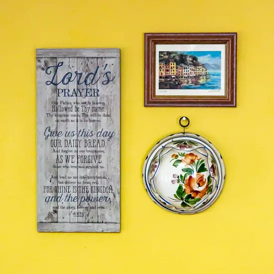 Dexsa Lord'S Prayer&hellip;New Horizons Wood Plaque {2}