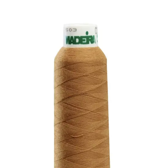 Aerolock Polyester Serger Thread --- 2,000 Yds --- Denim Gold Color -- Ref. # 8550 by Madeira&reg; {2}