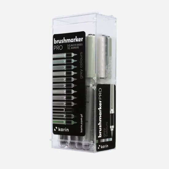 Brushmarker PRO 12 pcs. Set"Gray colours" {1}