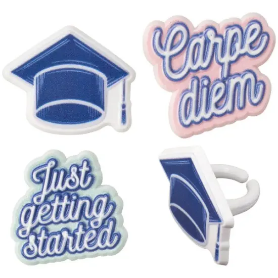 Carpe Diem Cupcake Rings, 12ct {2}