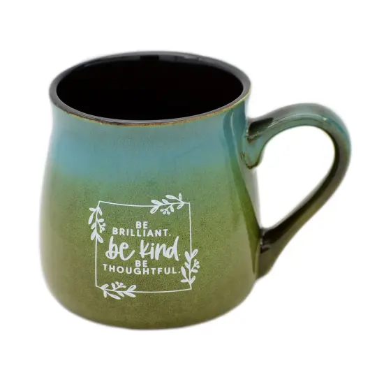 Dexsa Be Brilliant Designer Ceramic Mug - 16 oz {1}