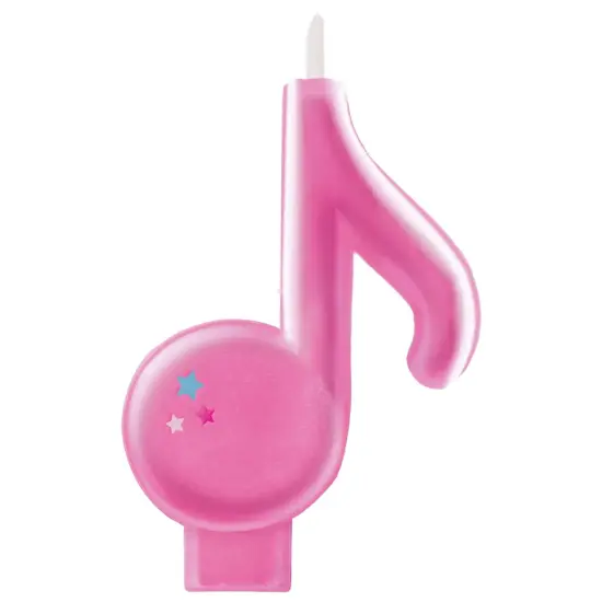 Internet Famous Music Note Birthday Candle, 1ct {1}