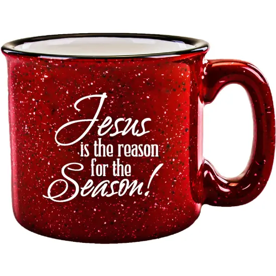 Dexsa Jesus is the Reason 15oz Ceramic Designer Campfire Mug {1}