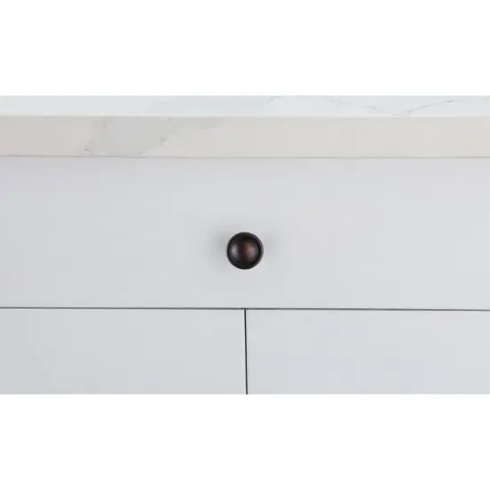 Garlande 1.2" Diameter Oil-rubbed Bronze Mushroom Knob Multipack (Set of 10) {2}