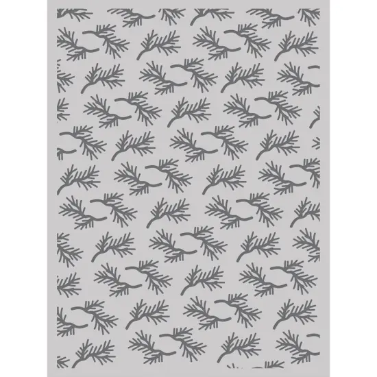 Simple Stories Trail Mix Stencil 6"X8"-Pine Branch {2}