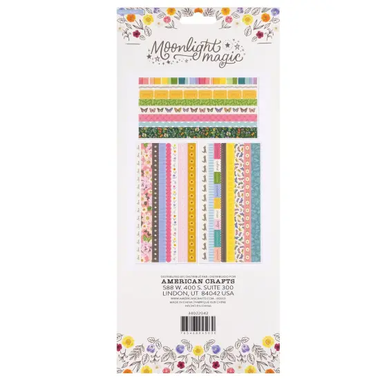 Crate Paper Moonlight Magic Washi Book-24/Pkg {2}