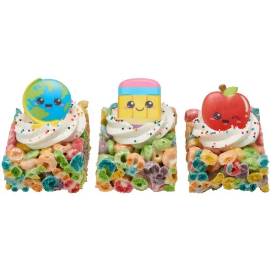 Kawaii Back to School Cupcake Rings, 12ct {4}