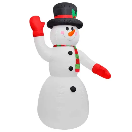 Christmas Inflatable Snowman 8 ft {1}