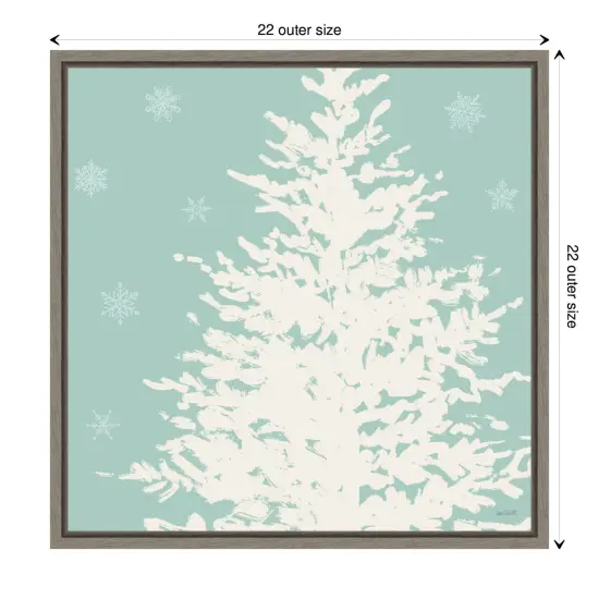 Seasonal Shades VII by Anne Tavoletti Canvas Art Framed {3}