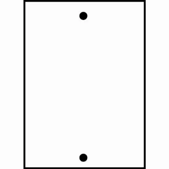 SUNLITE 1 Gang Blank Wall Plate White Color E401W {2}