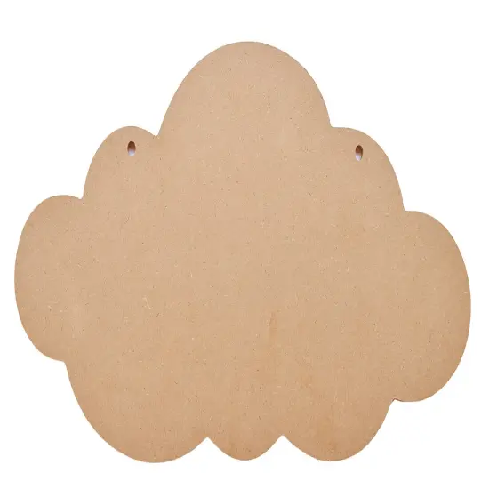 Little Birdie MDF Name Board Cloud 15.7"X7.8"-15.7"X7.8" {1}