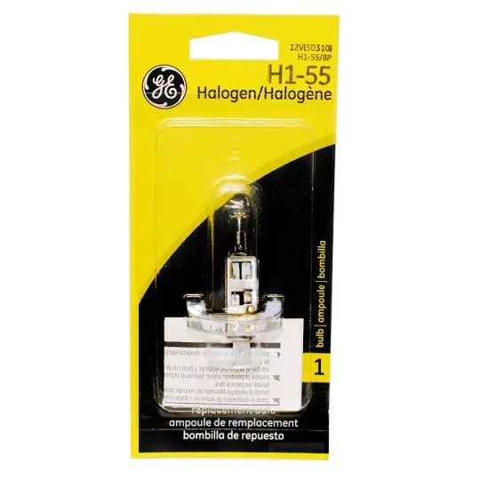 GE 40336 H1-55 - 62w 13v T3.5 (T3 1/2) P14.5S Miniature Automotive Light Bulb {1}