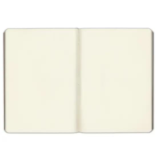 Gallery Leather Blank/Sketch Journal - 192 Pages, Softcover, For Drawing, Sketching, Writing, Work & Travel - 8 x 5.5 Acadia Black {4}