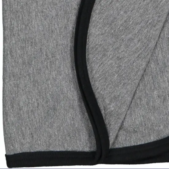 Baby Blanket - 100% Cotton, Various Colors by Rabbit Skins&reg; Granite heat.- black {2}
