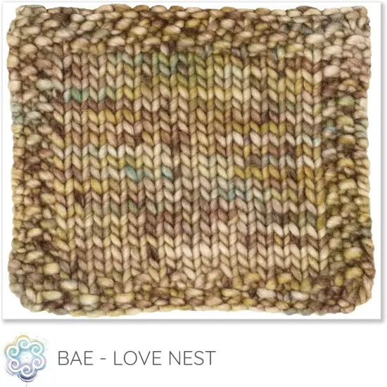 DIY Winter Hat Crochet Kit. Includes Bulky Superfine Merino Wool Yarn, Printed Pattern, Pom-Pom, Rim Tag. Soft, Cozy, Great for Gifts Love Nest {2}