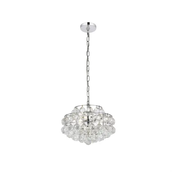 Savannah 14 inch pendant in chrome {1}
